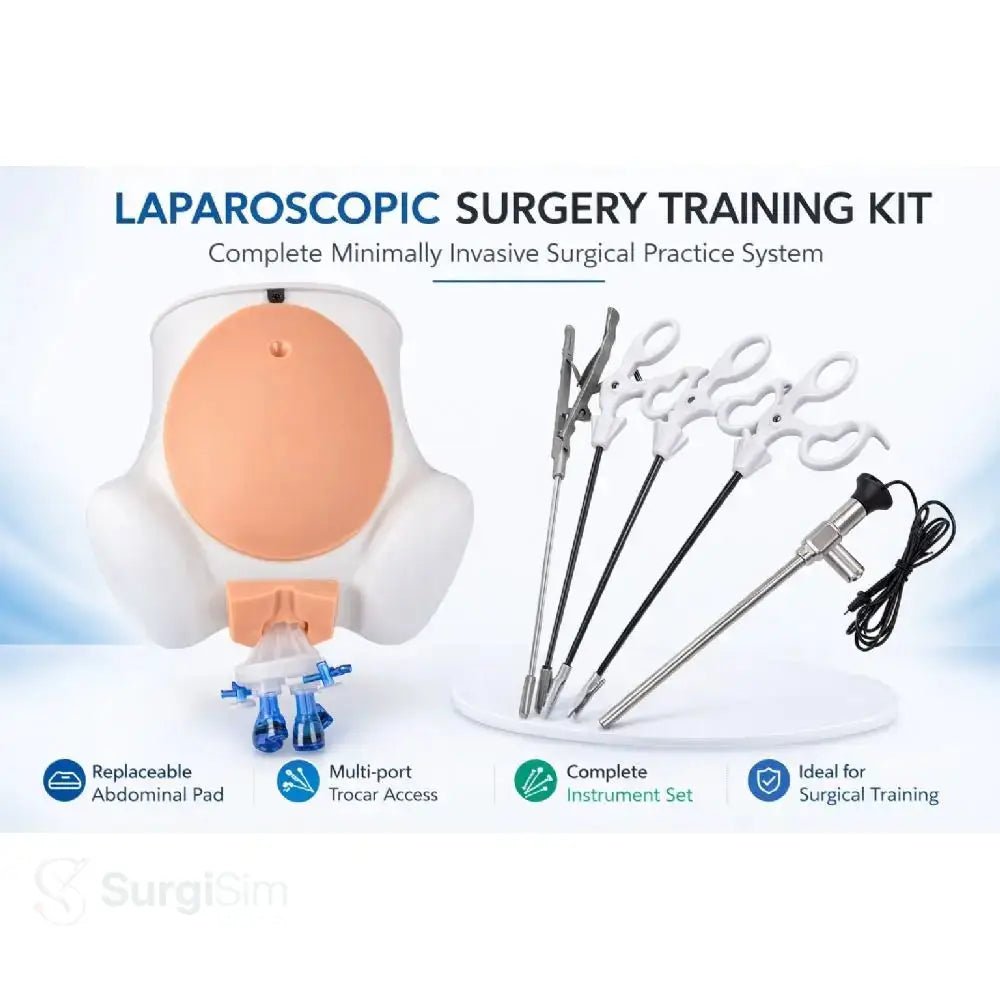 Abdominal Laparoscopic Surgery Simulator | Advanced Minimally Invasive Surgical Training System - Laparoscopic Training Simulators