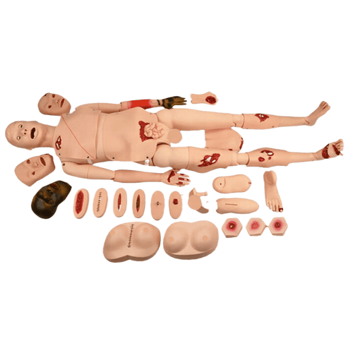 Advanced Trauma Care Nursing Mannequin with Burn Modules - Trauma & Haemorrhage Control