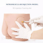 Buttock Intramuscular Injection Training Model | Gluteal IM Injection Practice Simulator - Injection, IV & Venipuncture Training Models