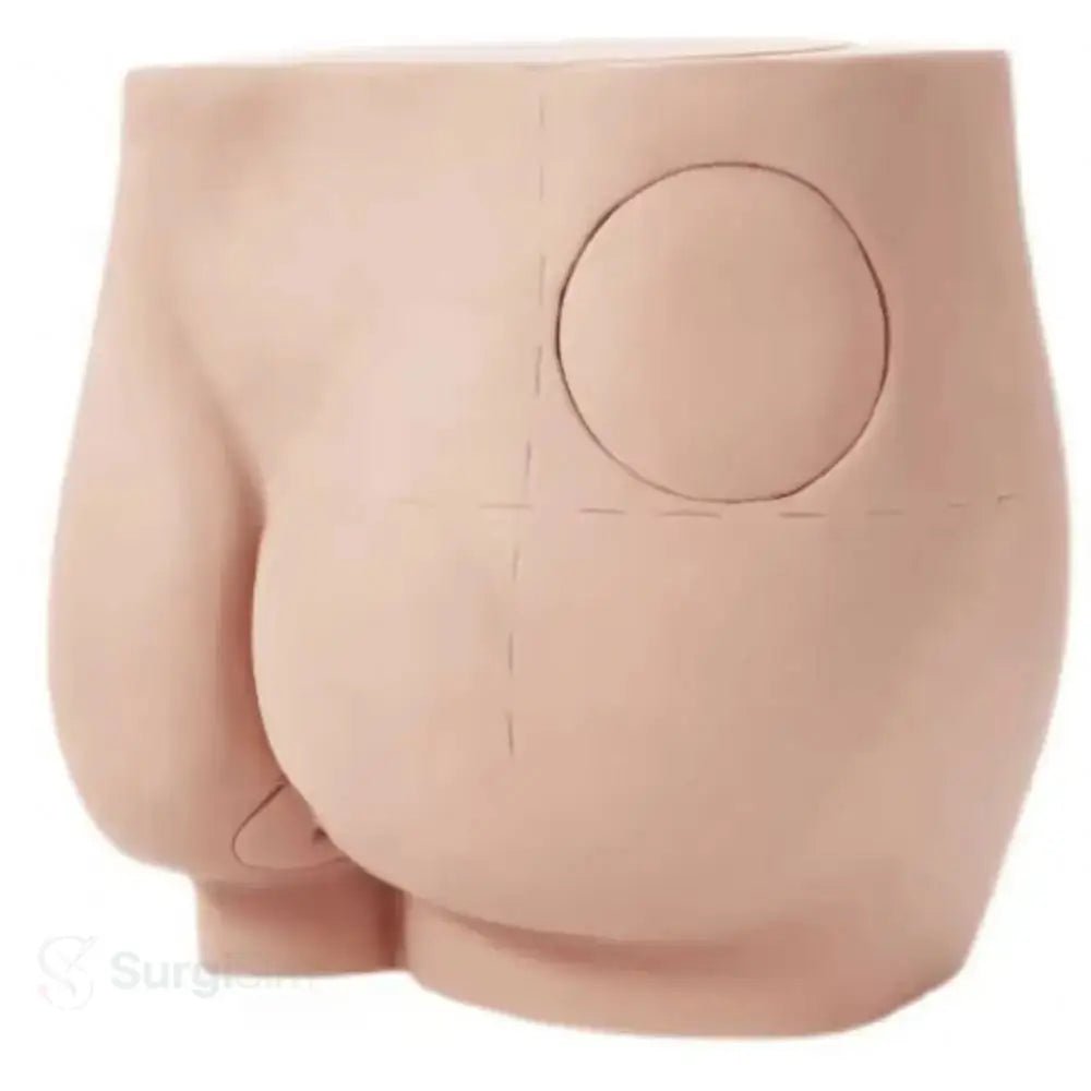 Buttock Intramuscular Injection Training Model | Gluteal IM Injection Practice Simulator - Injection, IV & Venipuncture Training Models