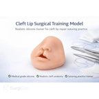 Cleft Lip Surgical Suturing Training Model | Silicone Cleft Lip Repair Practice Simulator - Suture Training Pad