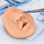 Cleft Lip Surgical Suturing Training Model | Silicone Cleft Lip Repair Practice Simulator - Suture Training Pad