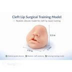 Cleft Lip Surgical Suturing Training Model | Silicone Cleft Lip Repair Practice Simulator - Suture Training Pad