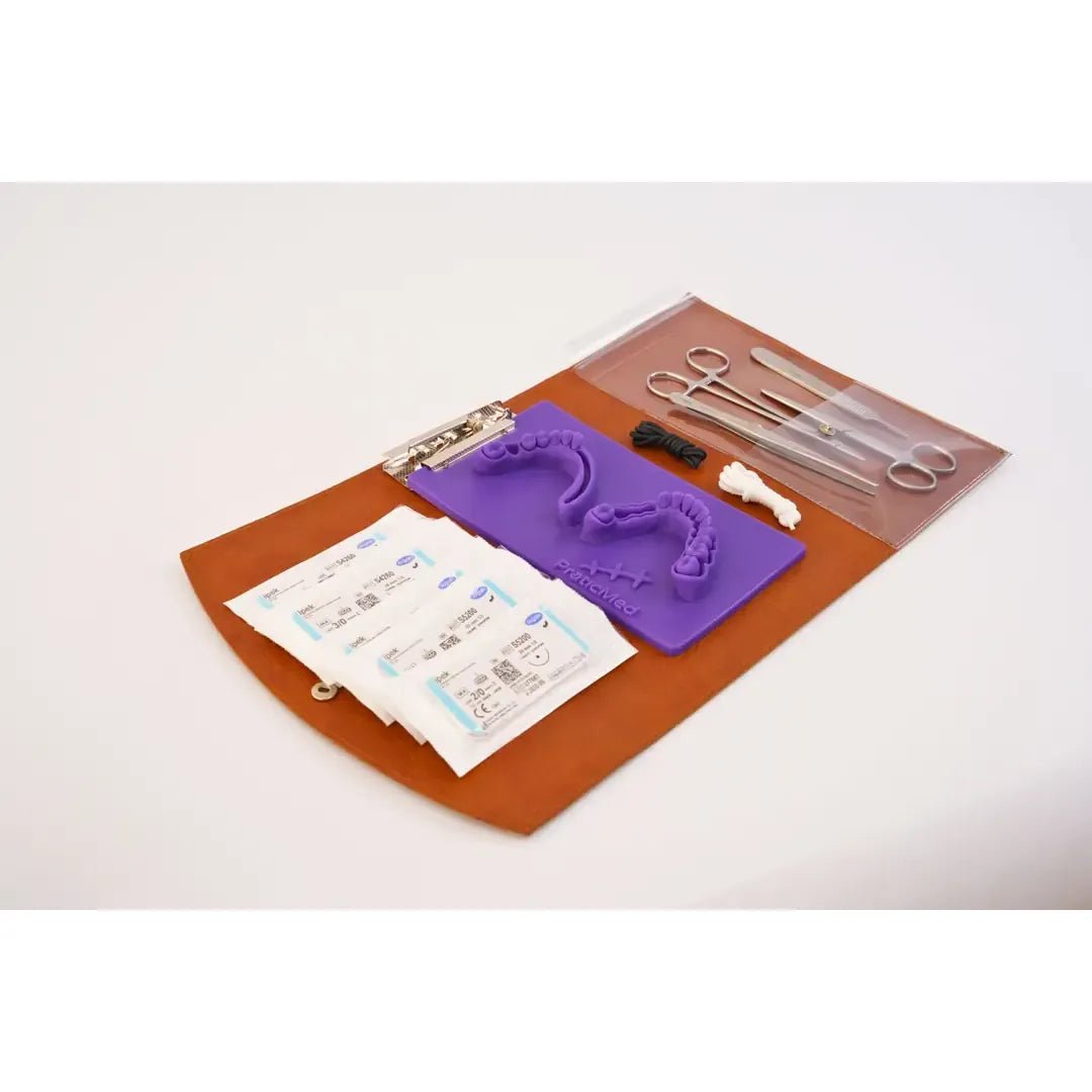 Dental Suture Flap Training Kit ( Customisable Bag ) - Dental Suture Training Kits (Bag Type)