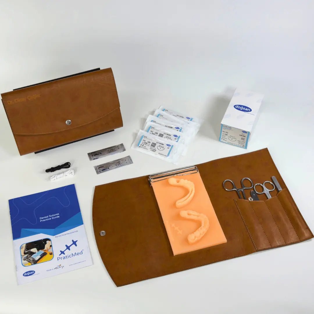Dental Suture Flap Training Kit ( Customisable Bag ) - Dental Suture Training Kits (Bag Type)