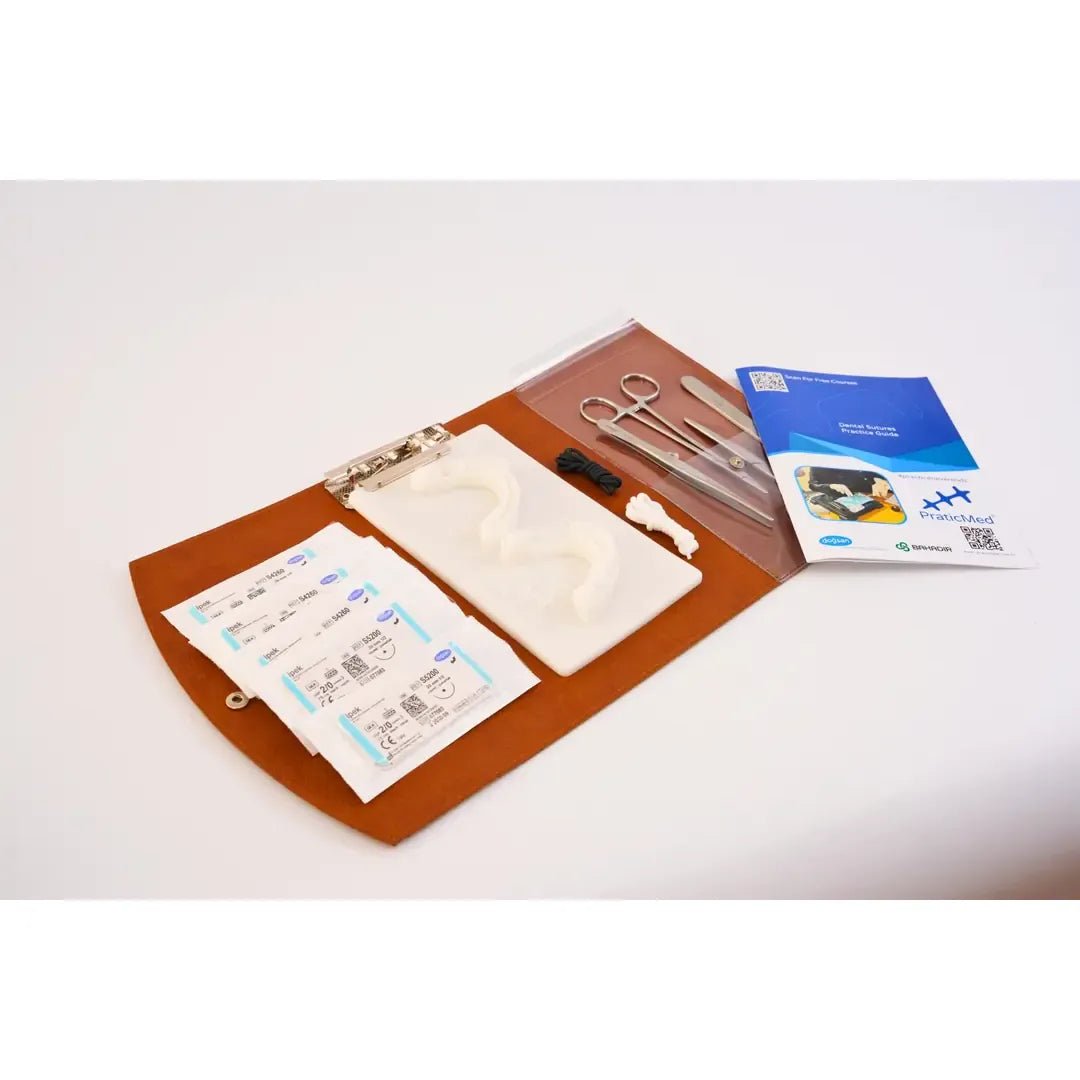 Dental Suture Flap Training Kit ( Customisable Bag ) - Dental Suture Training Kits (Bag Type)