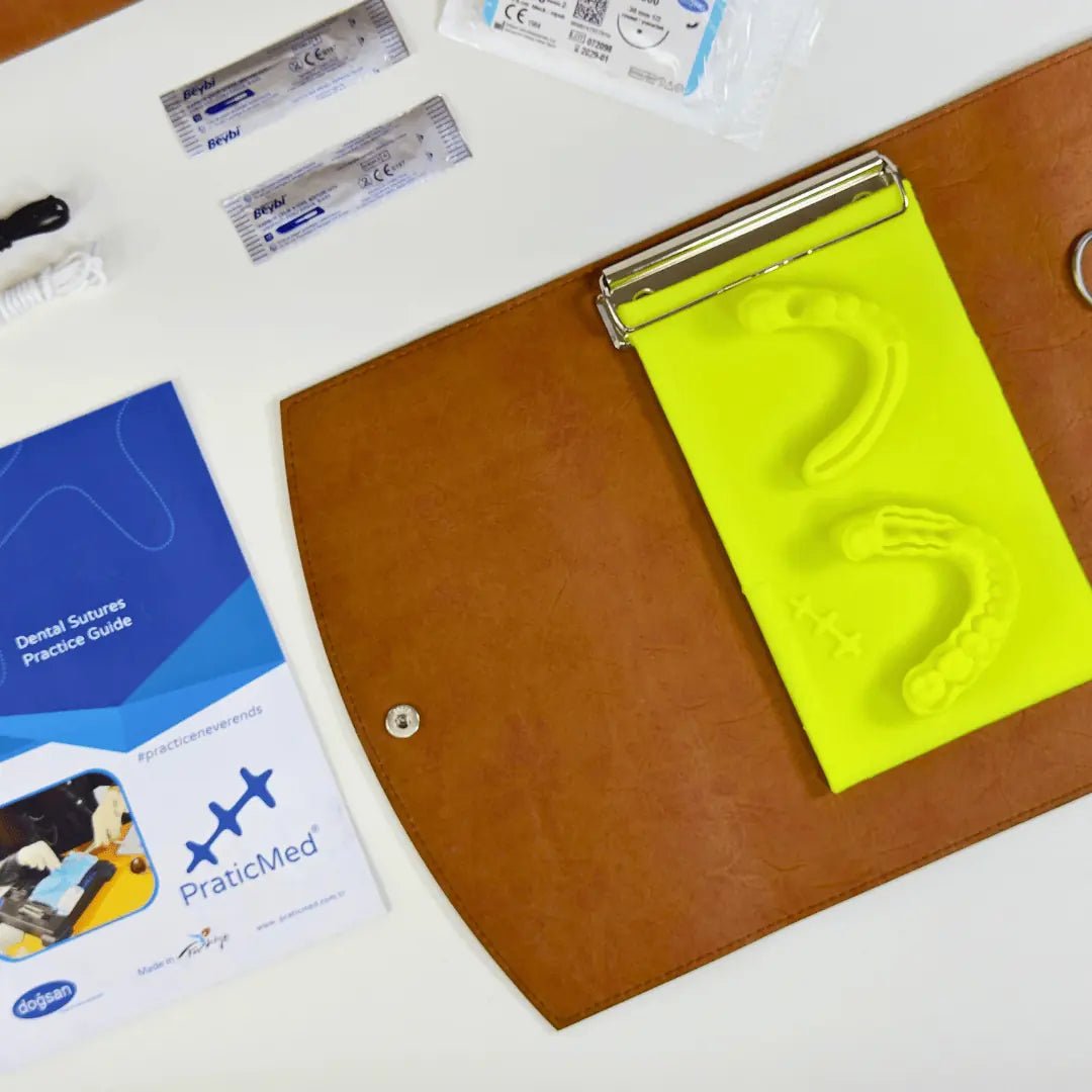 Dental Suture Flap Training Kit ( Customisable Bag ) - Dental Suture Training Kits (Bag Type)
