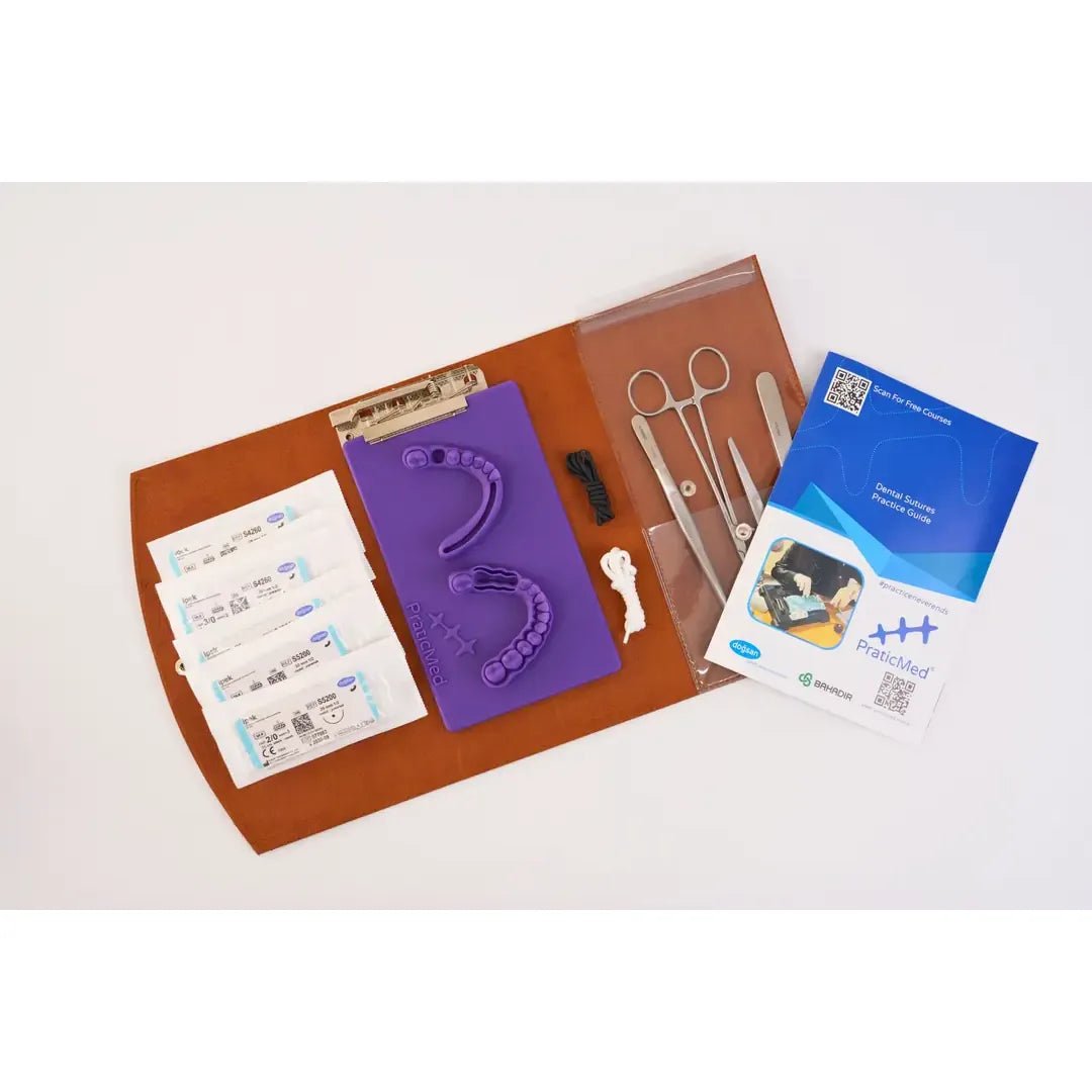 Dental Suture Flap Training Kit ( Customisable Bag ) - Dental Suture Training Kits (Bag Type)
