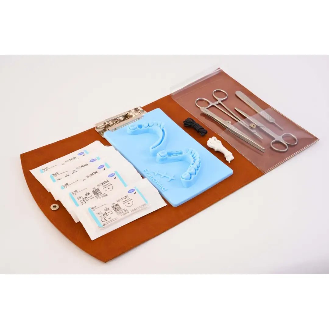 Dental Suture Flap Training Kit ( Customisable Bag ) - Dental Suture Training Kits (Bag Type)