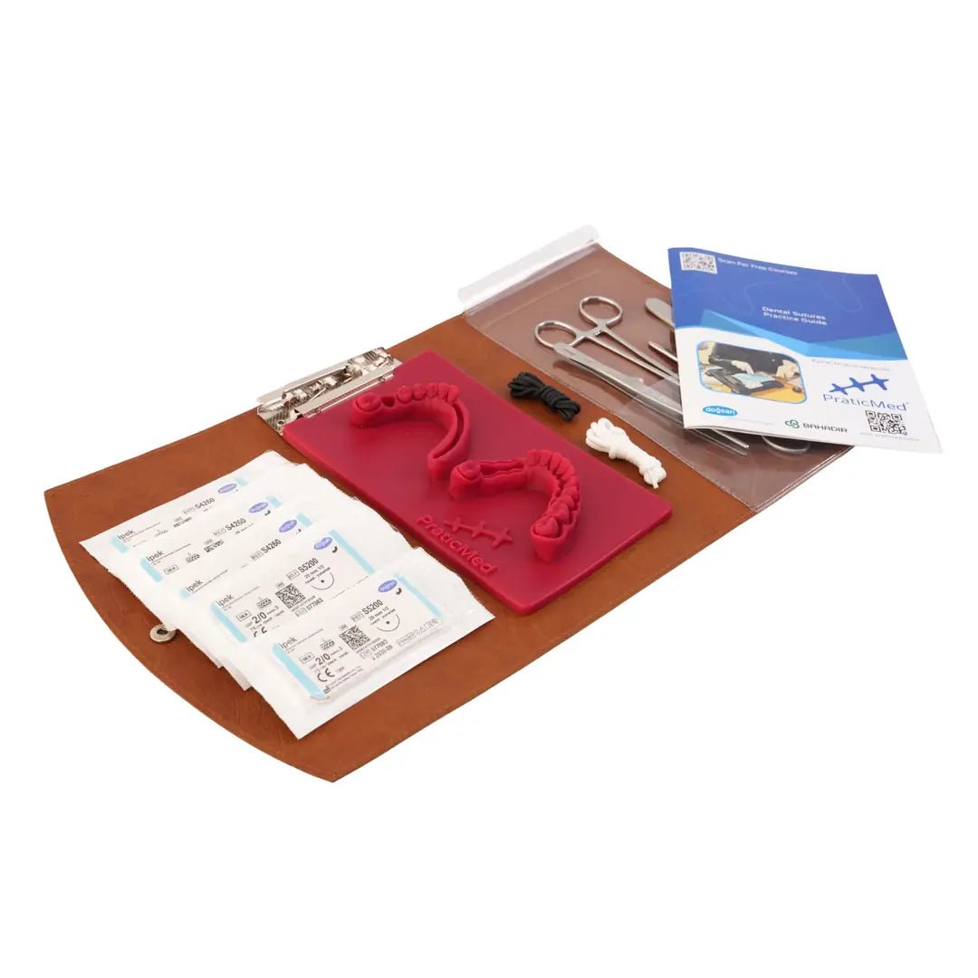 Dental Suture Flap Training Kit ( Customisable Bag ) - Dental Suture Training Kits (Bag Type)