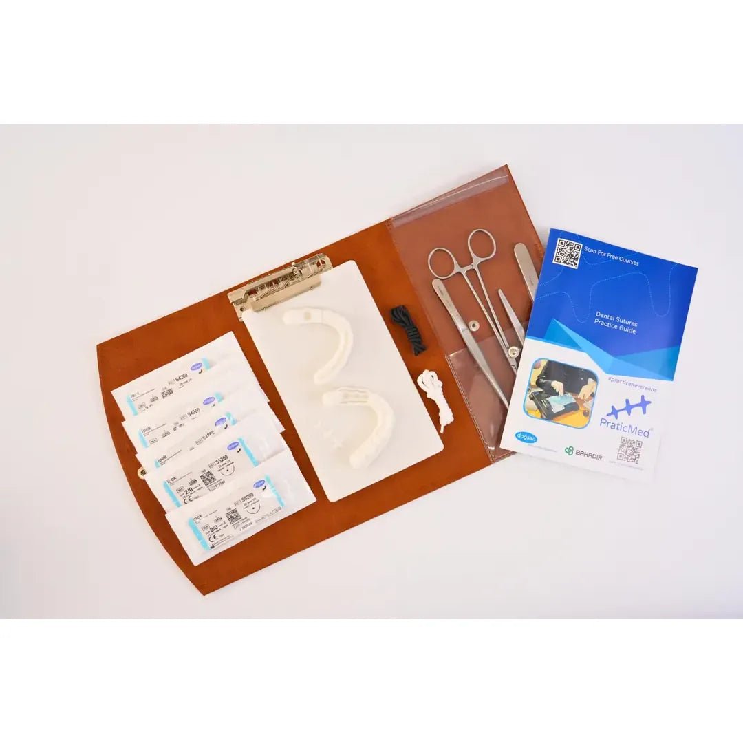 Dental Suture Flap Training Kit ( Customisable Bag ) - Dental Suture Training Kits (Bag Type)