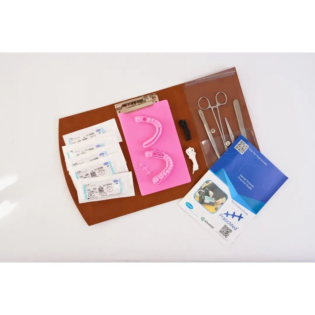 Dental Suture Flap Training Kit ( Customisable Bag ) - Dental Suture Training Kits (Bag Type)