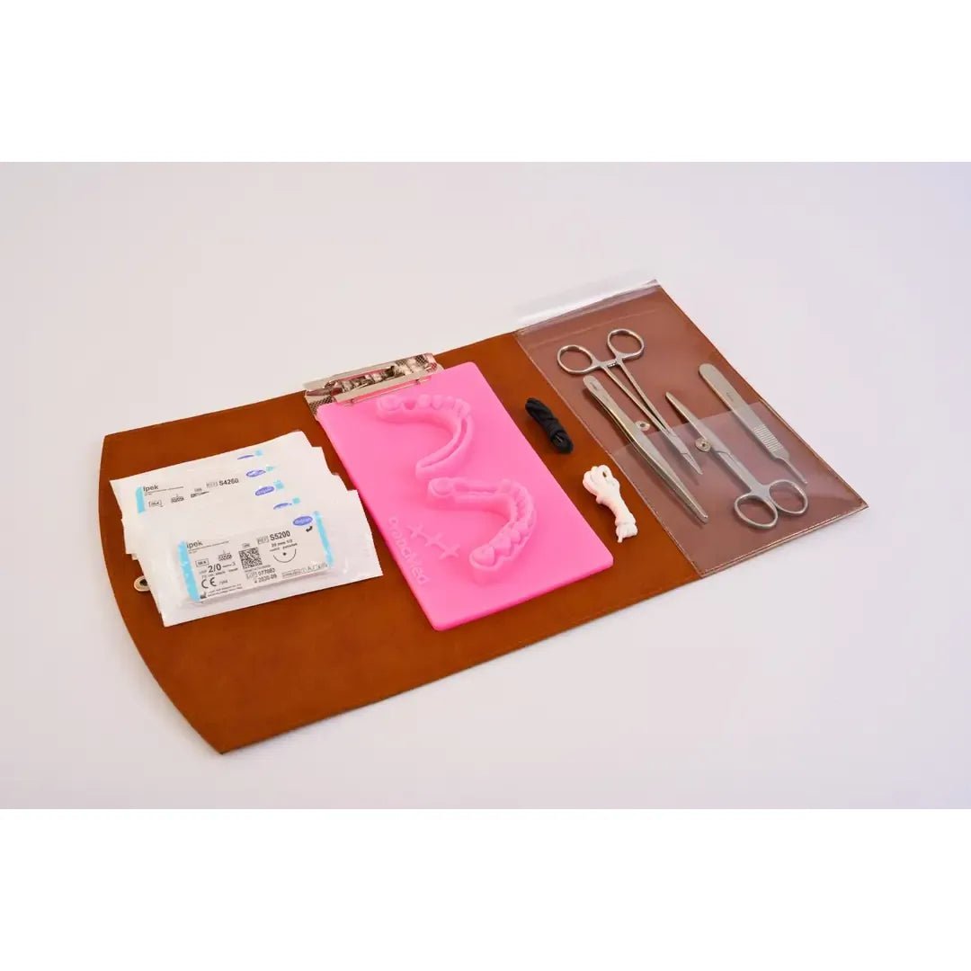 Dental Suture Flap Training Kit ( Customisable Bag ) - Dental Suture Training Kits (Bag Type)