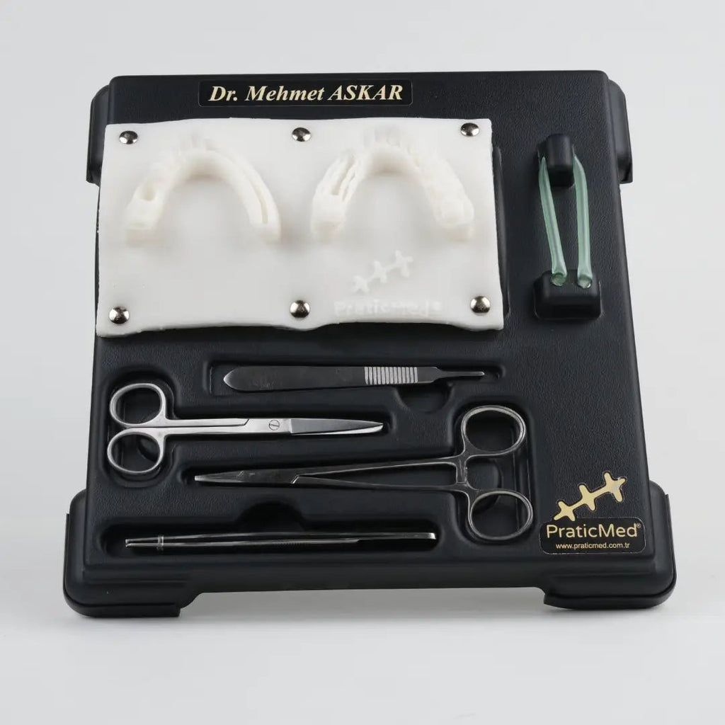 Dental Suture Flap Training Kit (Pro Kit) (Black) - Pro Dental Suture Set