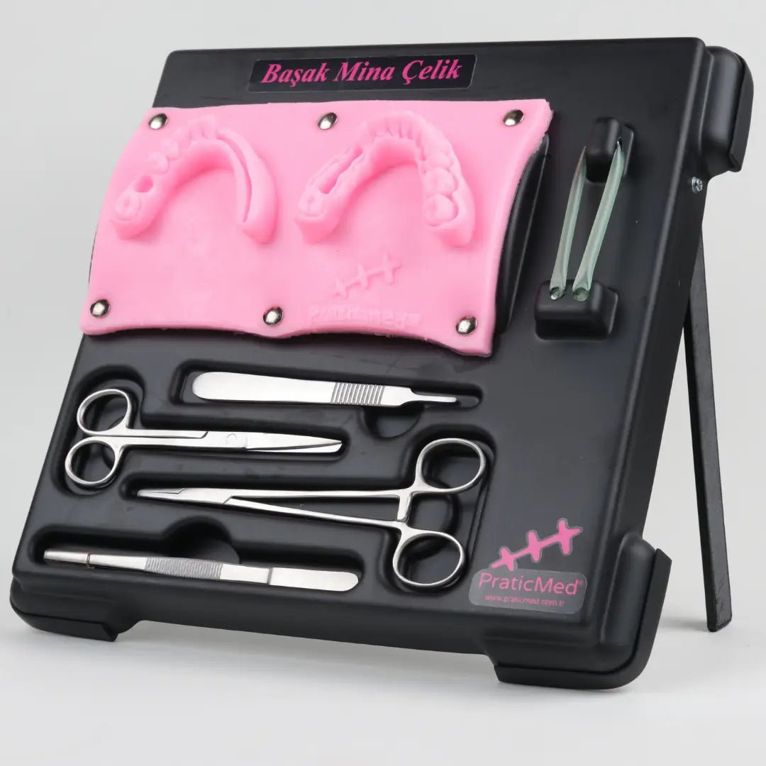 Dental Suture Flap Training Kit (Pro Kit) (Black) - Pro Dental Suture Set
