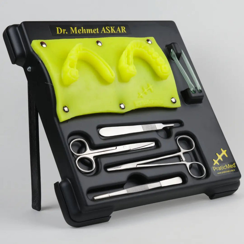 Dental Suture Flap Training Kit (Pro Kit) (Black) - Pro Dental Suture Set
