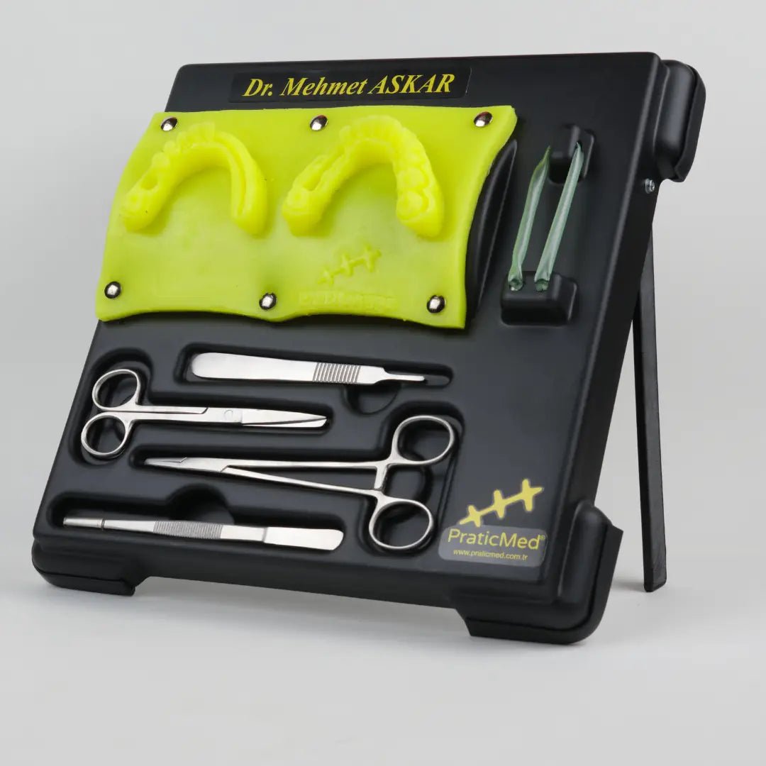 Dental Suture Flap Training Kit (Pro Kit) (Black) - Pro Dental Suture Set