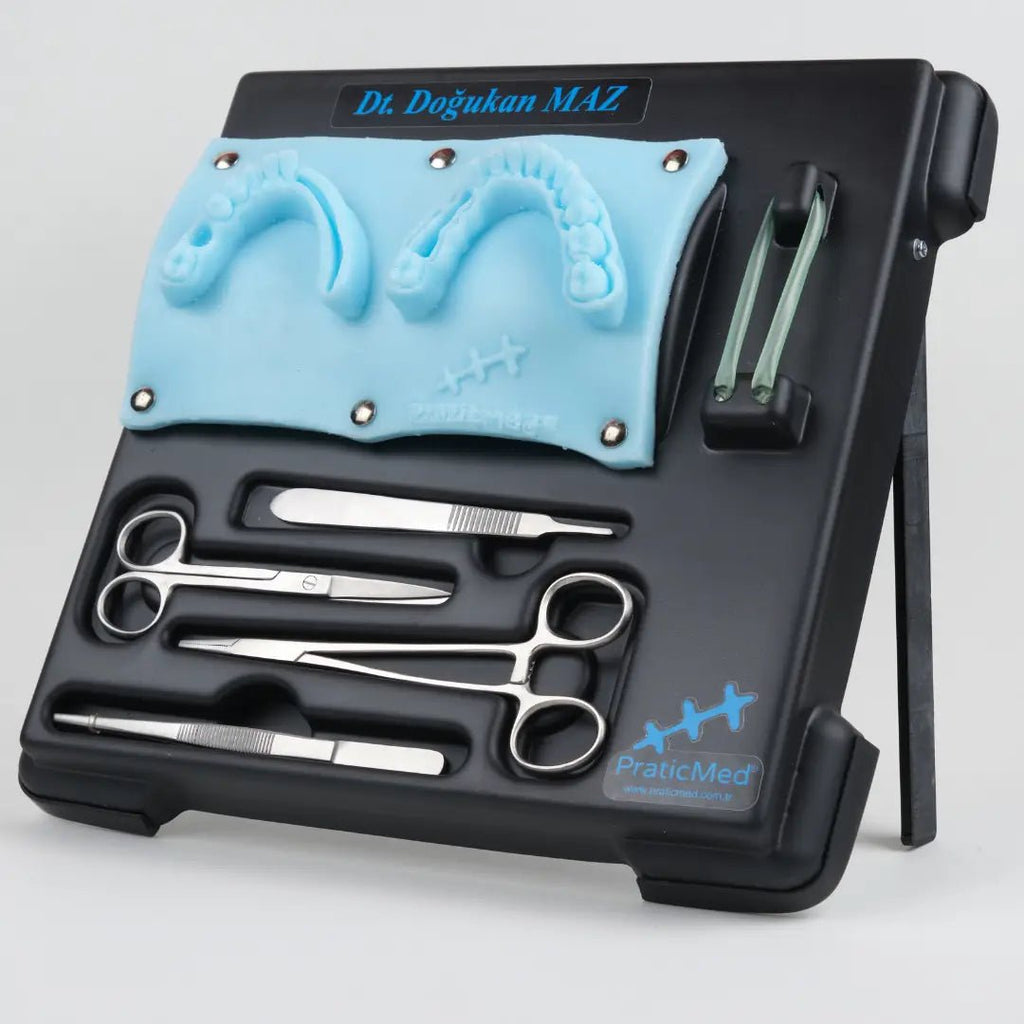 Dental Suture Flap Training Kit (Pro Kit) (Black) - Pro Dental Suture Set