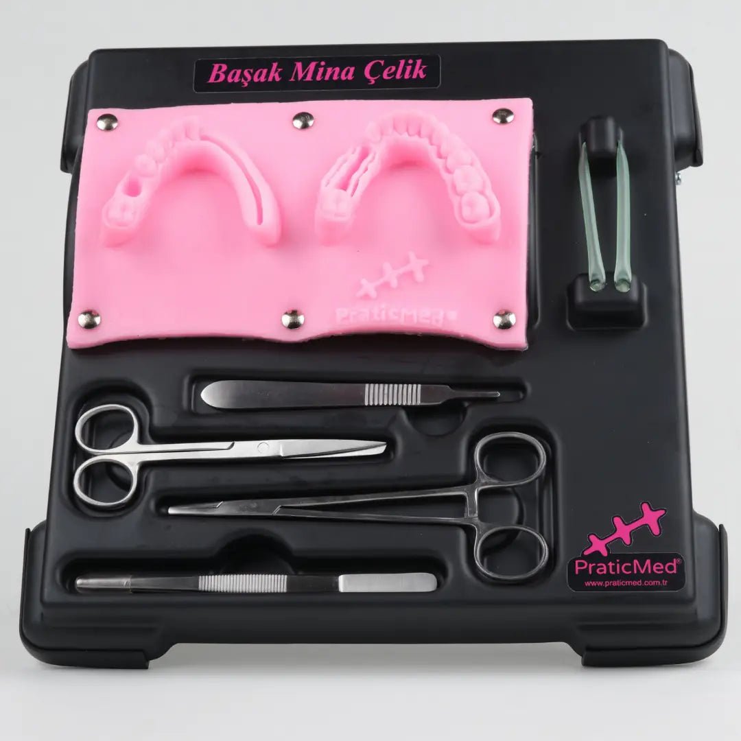 Dental Suture Flap Training Kit (Pro Kit) (Black) - Pro Dental Suture Set