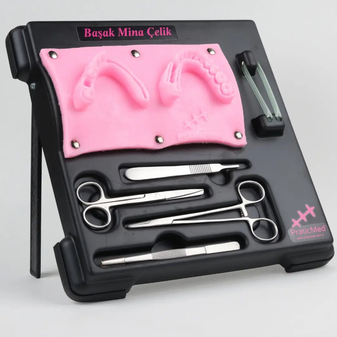 Dental Suture Flap Training Kit (Pro Kit) (Black) - Pro Dental Suture Set