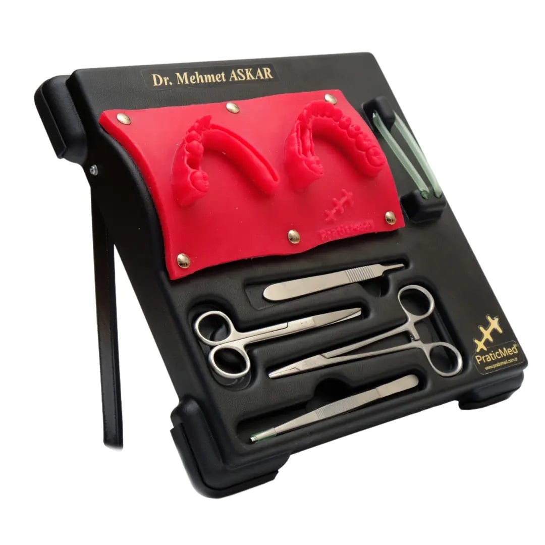 Dental Suture Flap Training Kit (Pro Kit) (Black) - Pro Dental Suture Set