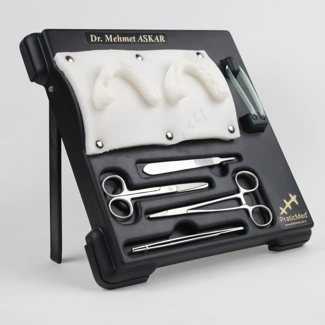 Dental Suture Flap Training Kit (Pro Kit) (Black) - Pro Dental Suture Set