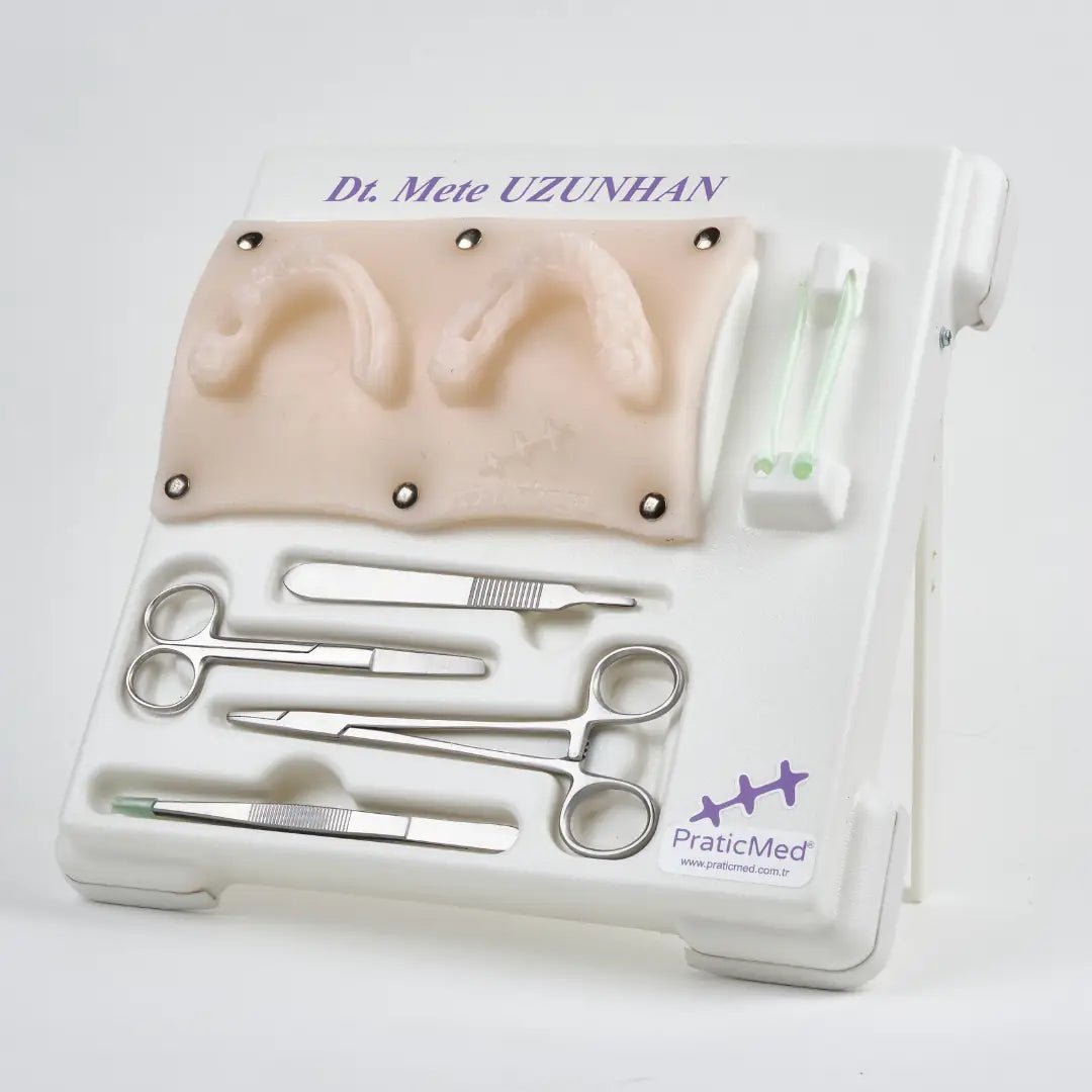 Dental Suture Flap Training Kit (Pro Kit) (White) - Pro Dental Suture Set