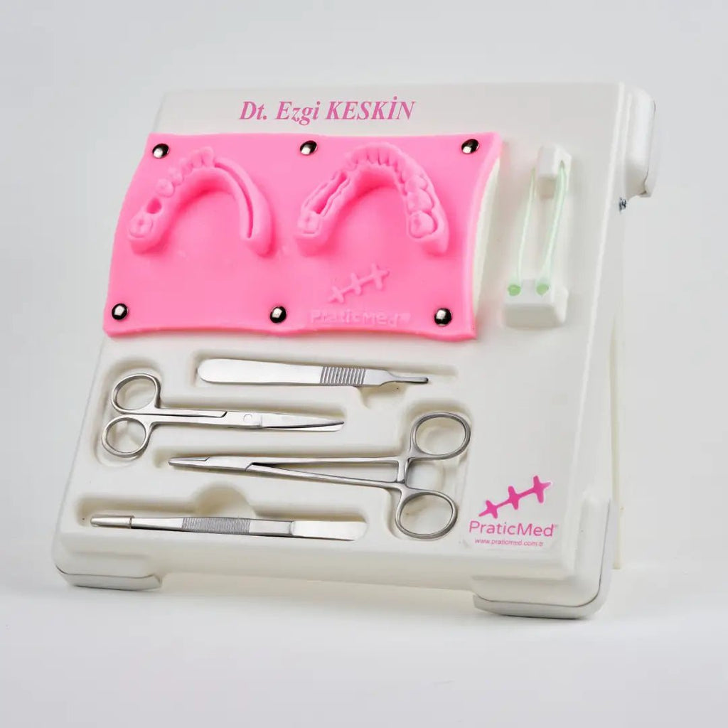 Dental Suture Flap Training Kit (Pro Kit) (White) - Pro Dental Suture Set