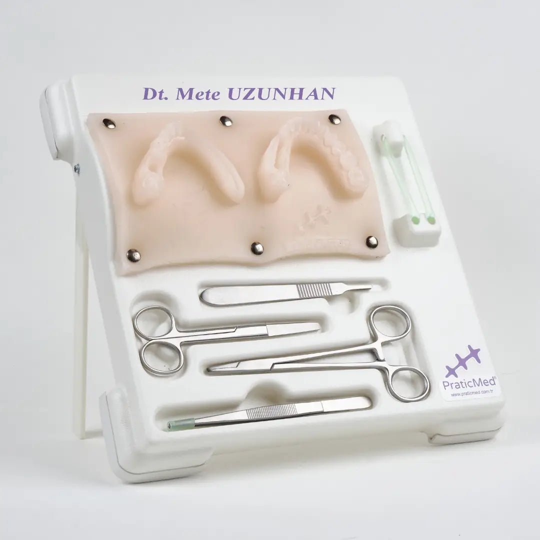 Dental Suture Flap Training Kit (Pro Kit) (White) - Pro Dental Suture Set