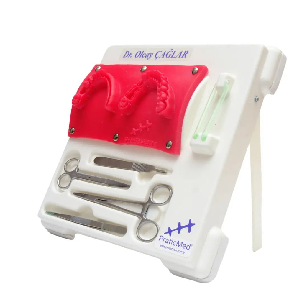 Dental Suture Flap Training Kit (Pro Kit) (White) - Pro Dental Suture Set