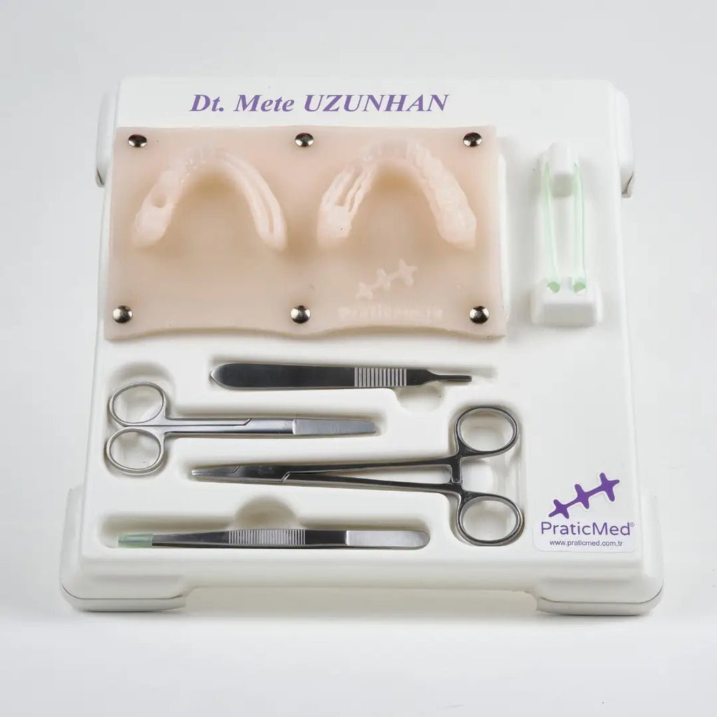 Dental Suture Flap Training Kit (Pro Kit) (White) - Pro Dental Suture Set