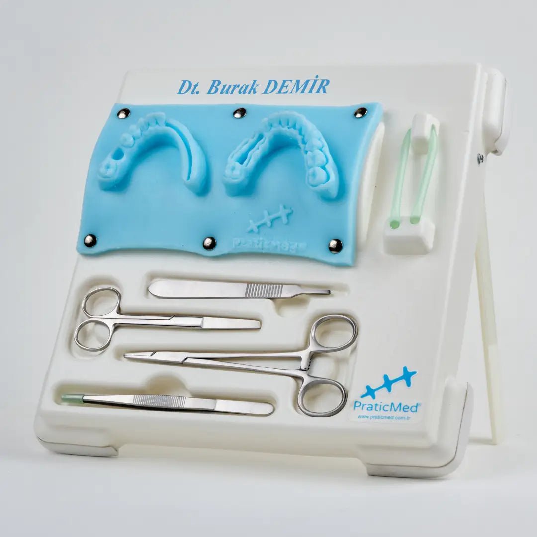 Dental Suture Flap Training Kit (Pro Kit) (White) - Pro Dental Suture Set