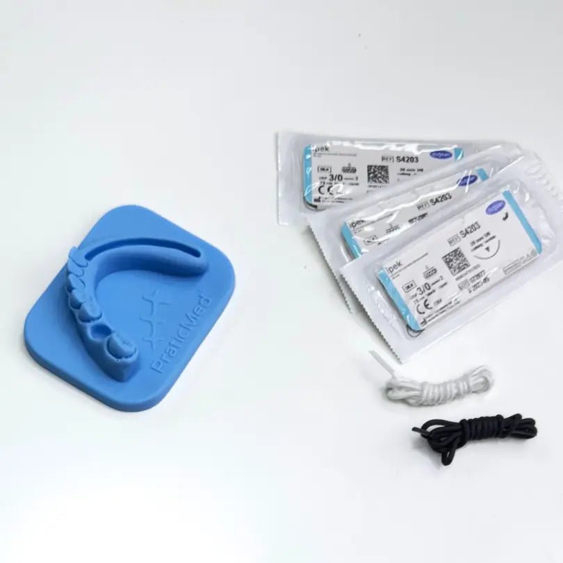 Dentistry Suture, Flap Closure Eco Training Pad - PraticMed - Dental Suture Flap Closure Training Pads