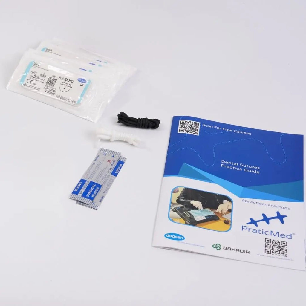 Dentistry Suture, Flap Closure Eco Training Pad - PraticMed - Dental Suture Flap Closure Training Pads