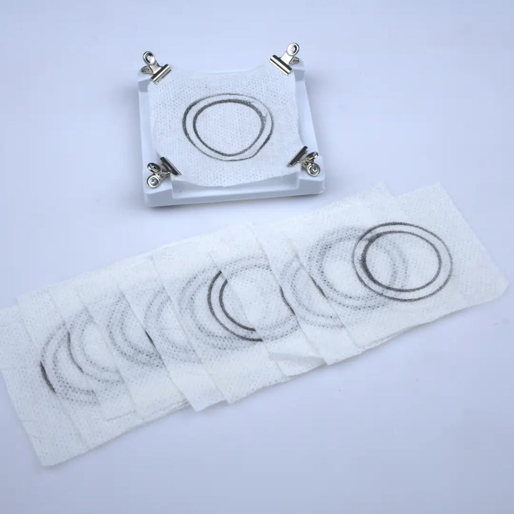 Double-Circle Cutting Gauze Pad – EBLUS Module - EBLUS Laparoscopic Training Moduls