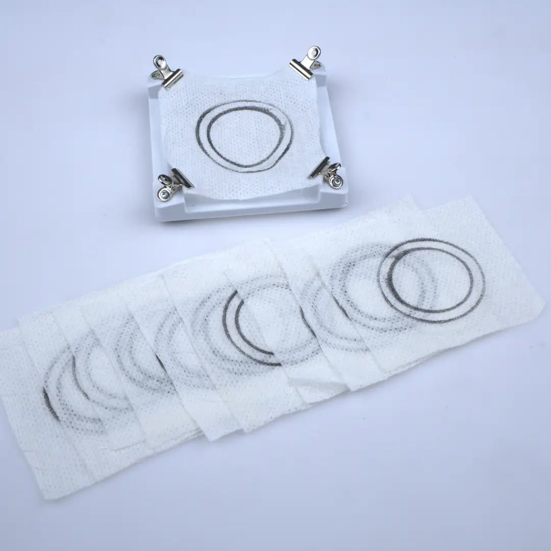 Double-Circle Cutting Gauze Pad – EBLUS Module - EBLUS Laparoscopic Training Moduls