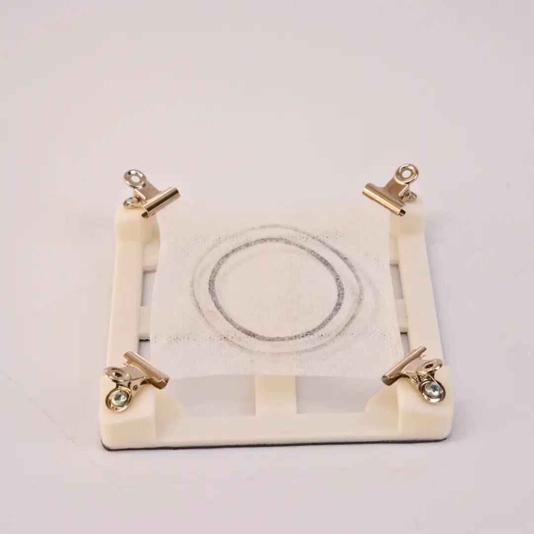 Double-Circle Cutting Gauze Pad – EBLUS Module - EBLUS Laparoscopic Training Moduls