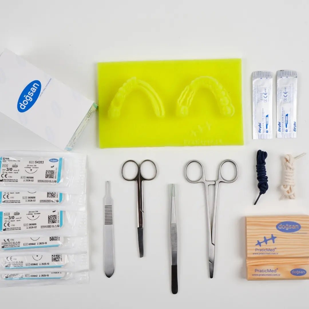 Eco Dental Suture Flap Closure Training Kit - Dental Suture Flap Closure Training Pads