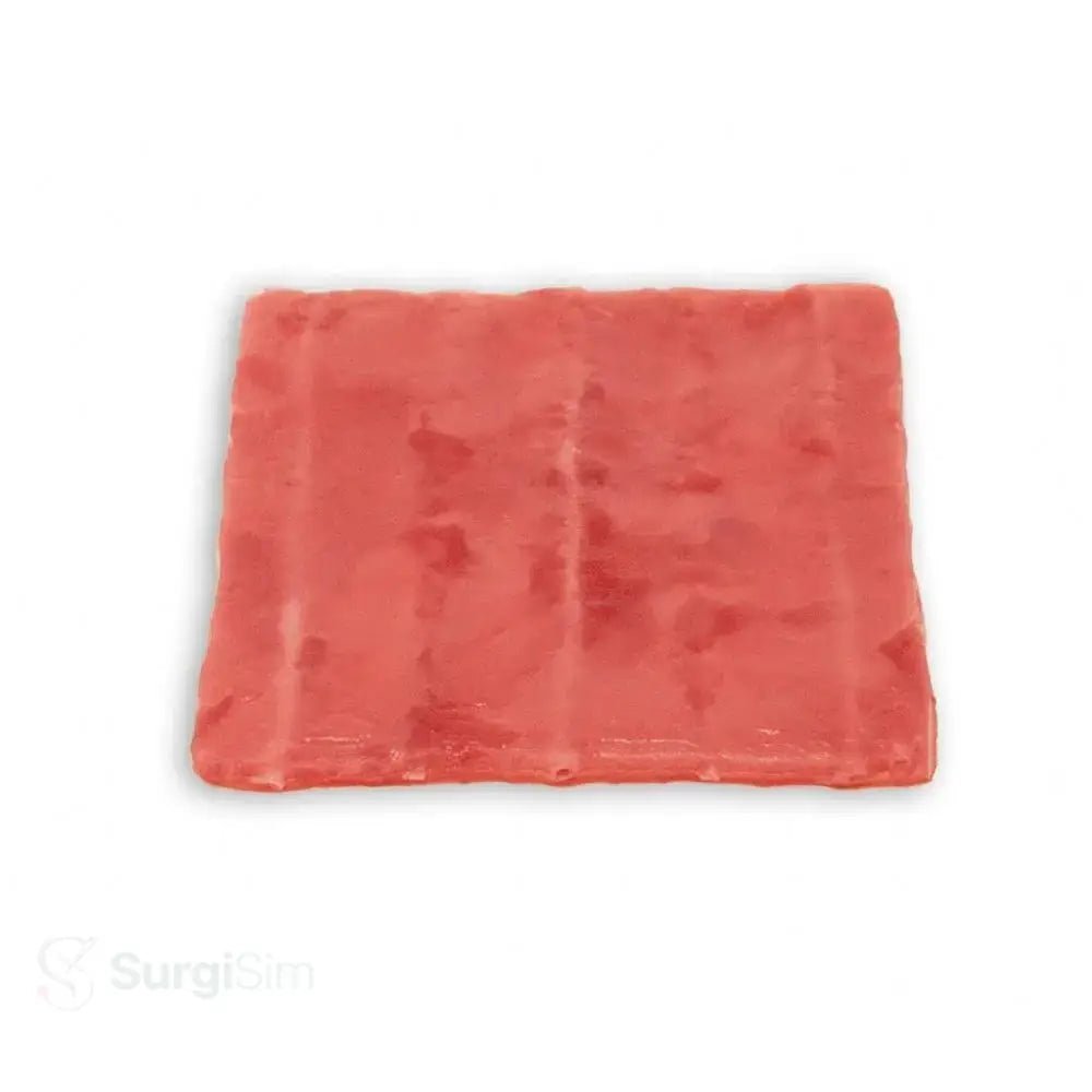 Microvascular training model embedded vessels