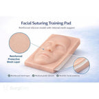 Facial Suturing Training Model | Silicone Face Suture Practice Pad for Surgical Skills Training - Suture Training Pad