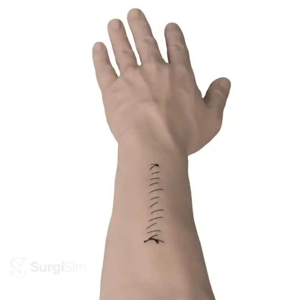 Hand surgery suturing model silicone training