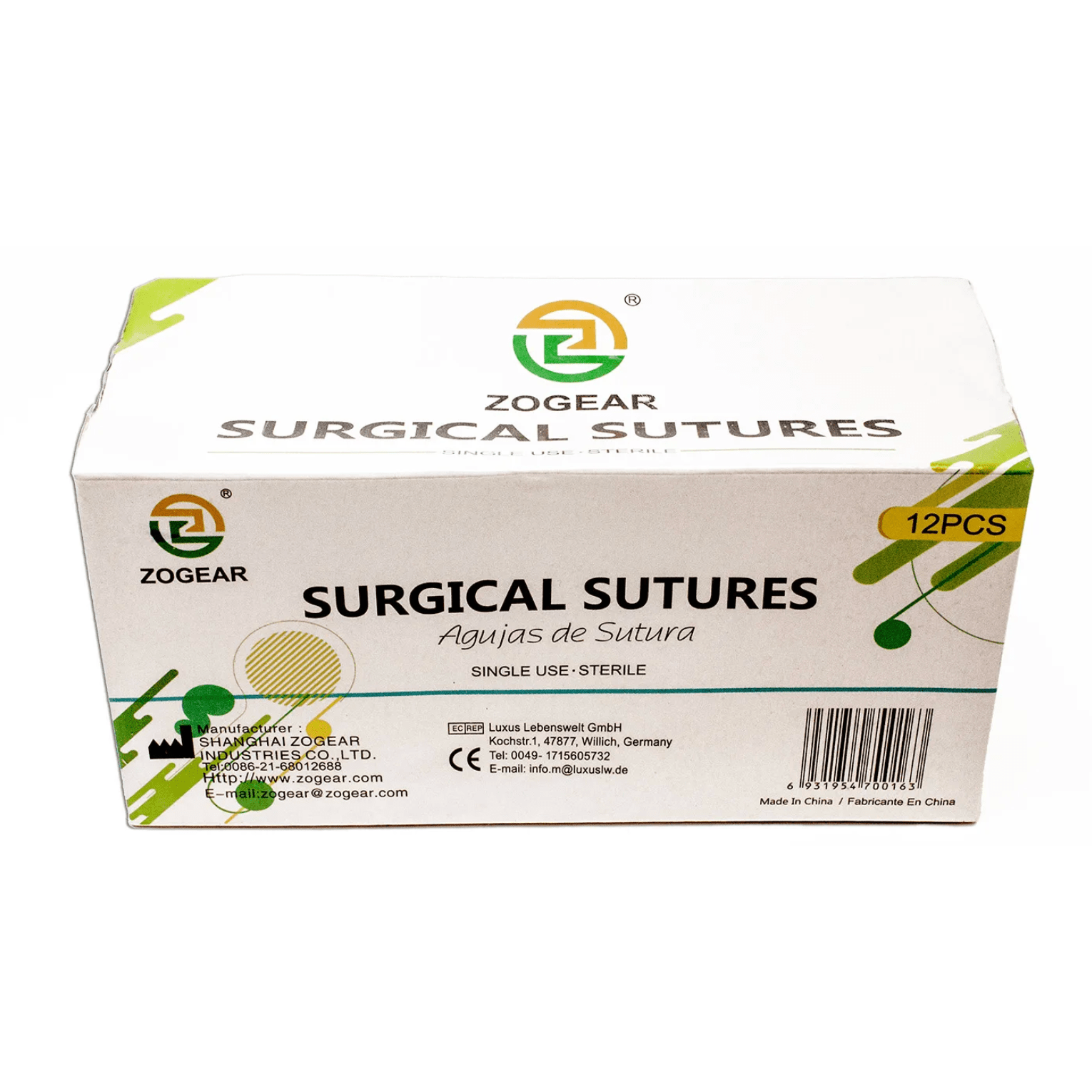 LifeLike BioTissue Silk Suture - Surgical Training Instruments