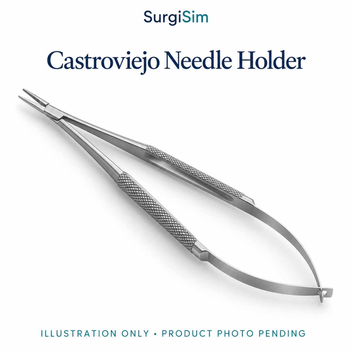LifeLike Castroviejo Needle Holder - Surgical Training Instruments