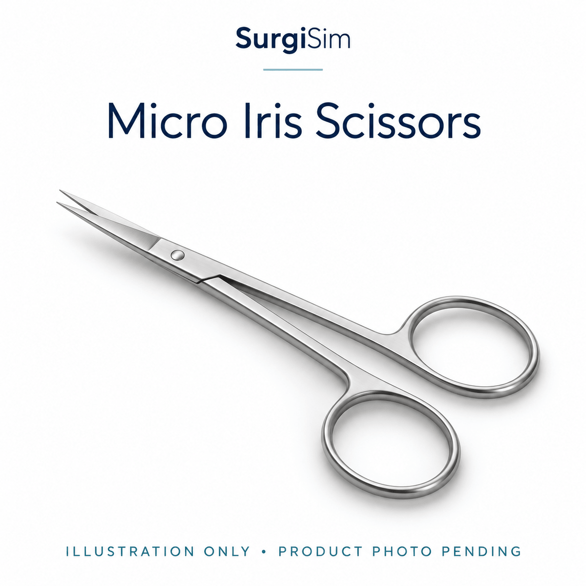 LifeLike Micro Iris Scissors - Surgical Training Instruments