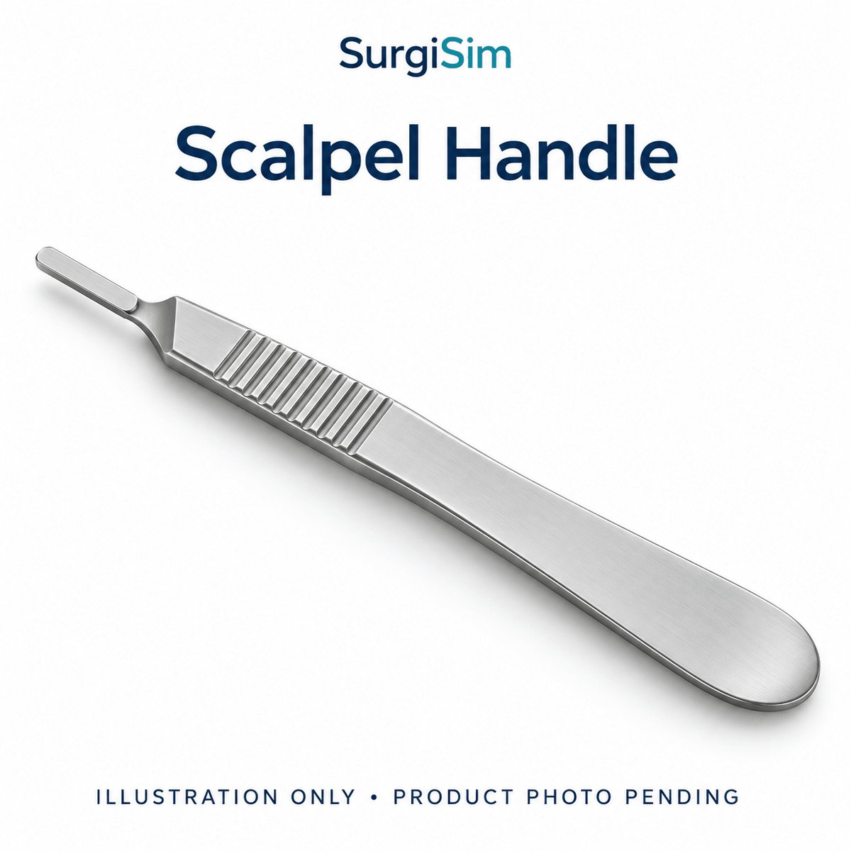 LifeLike Scalpel Handle - Surgical Training Instruments