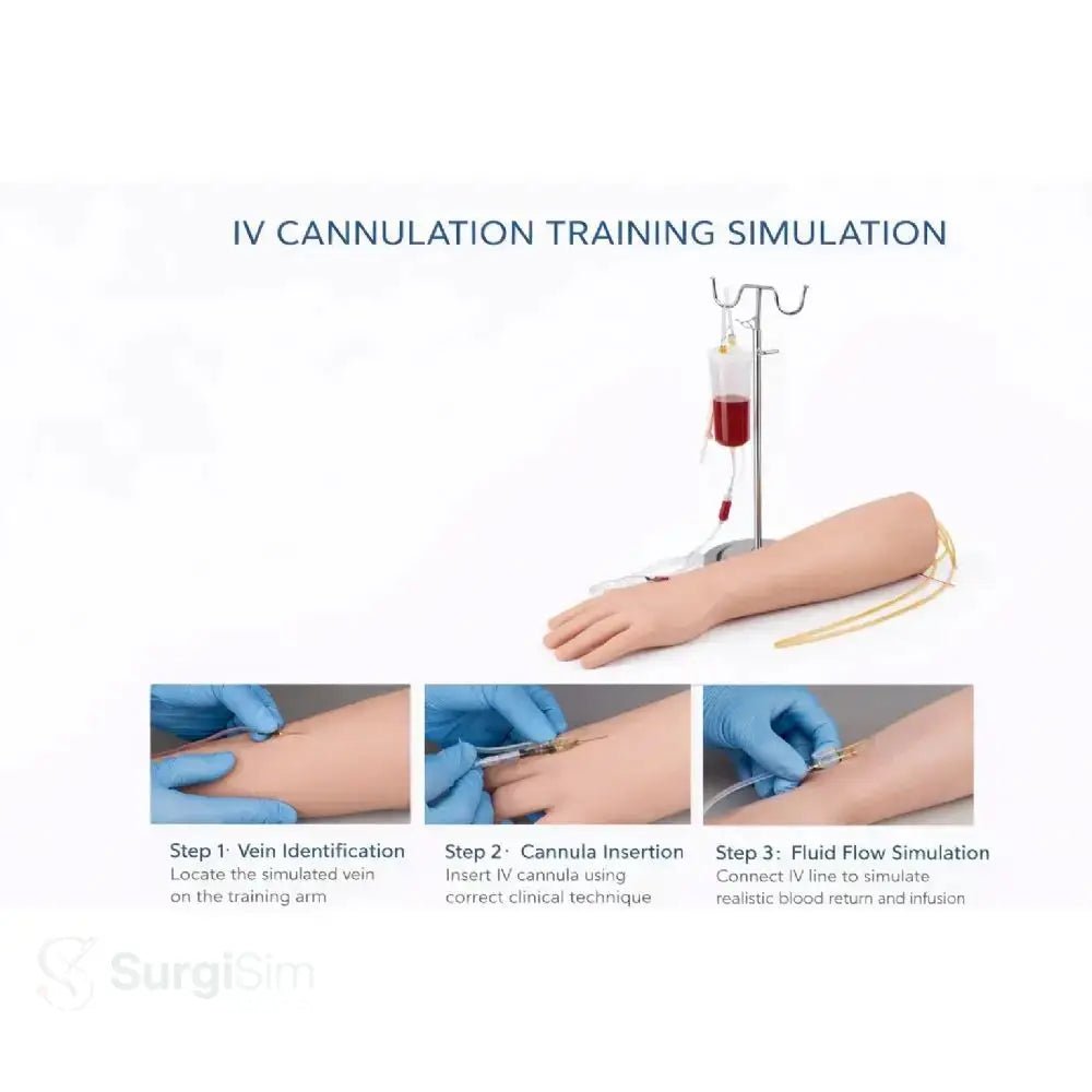 IV injection training arm
