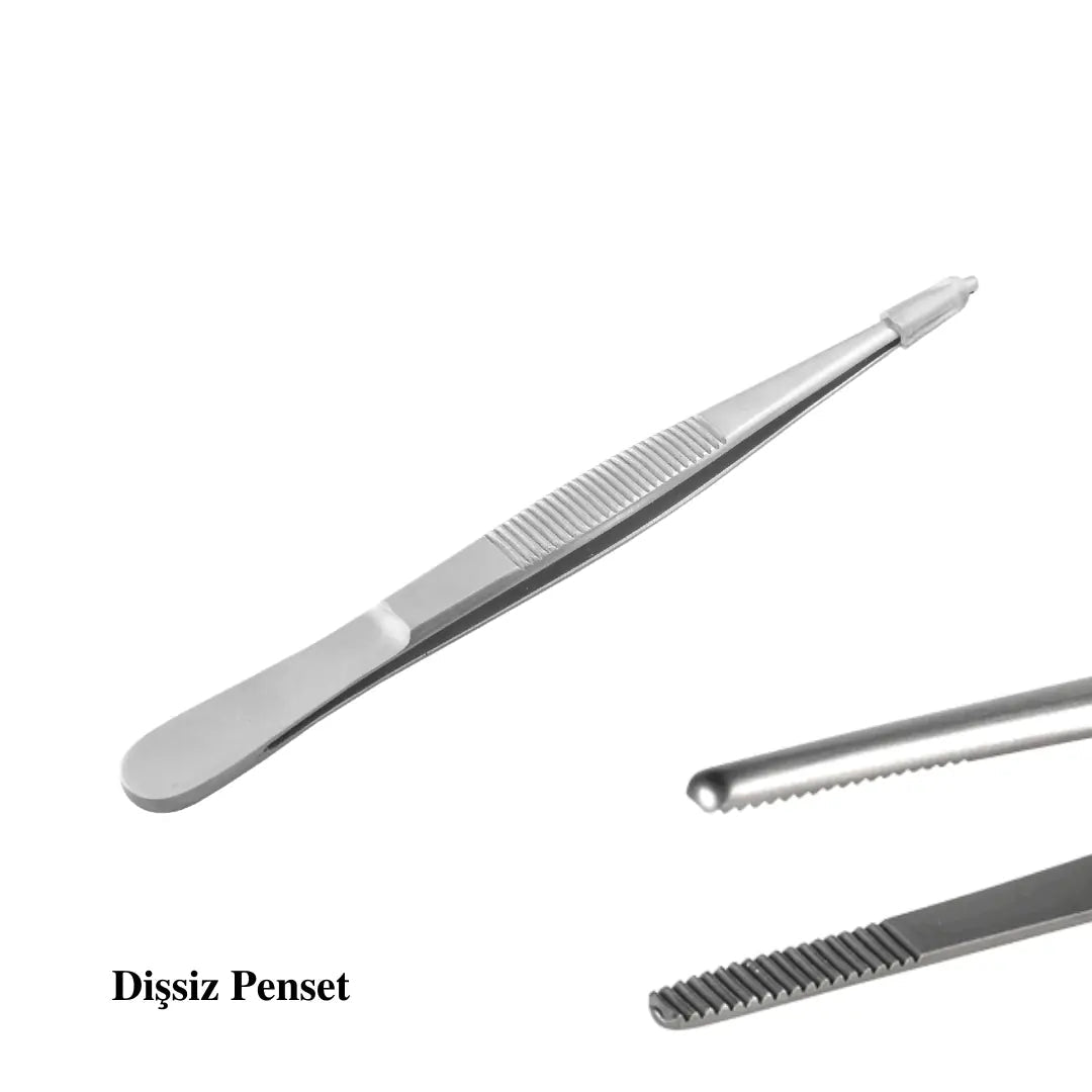 Non-Toothed Dressing Forceps - PraticMed - Surgical Instruments