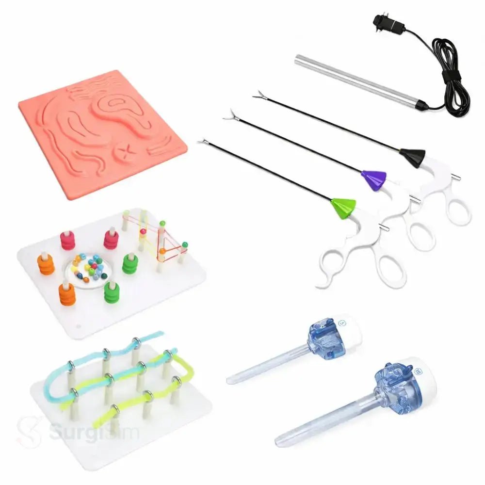 Professional Laparoscopic Trainer Box | Minimally Invasive Surgical Skills Training Simulator - Laparoscopic Training Simulators