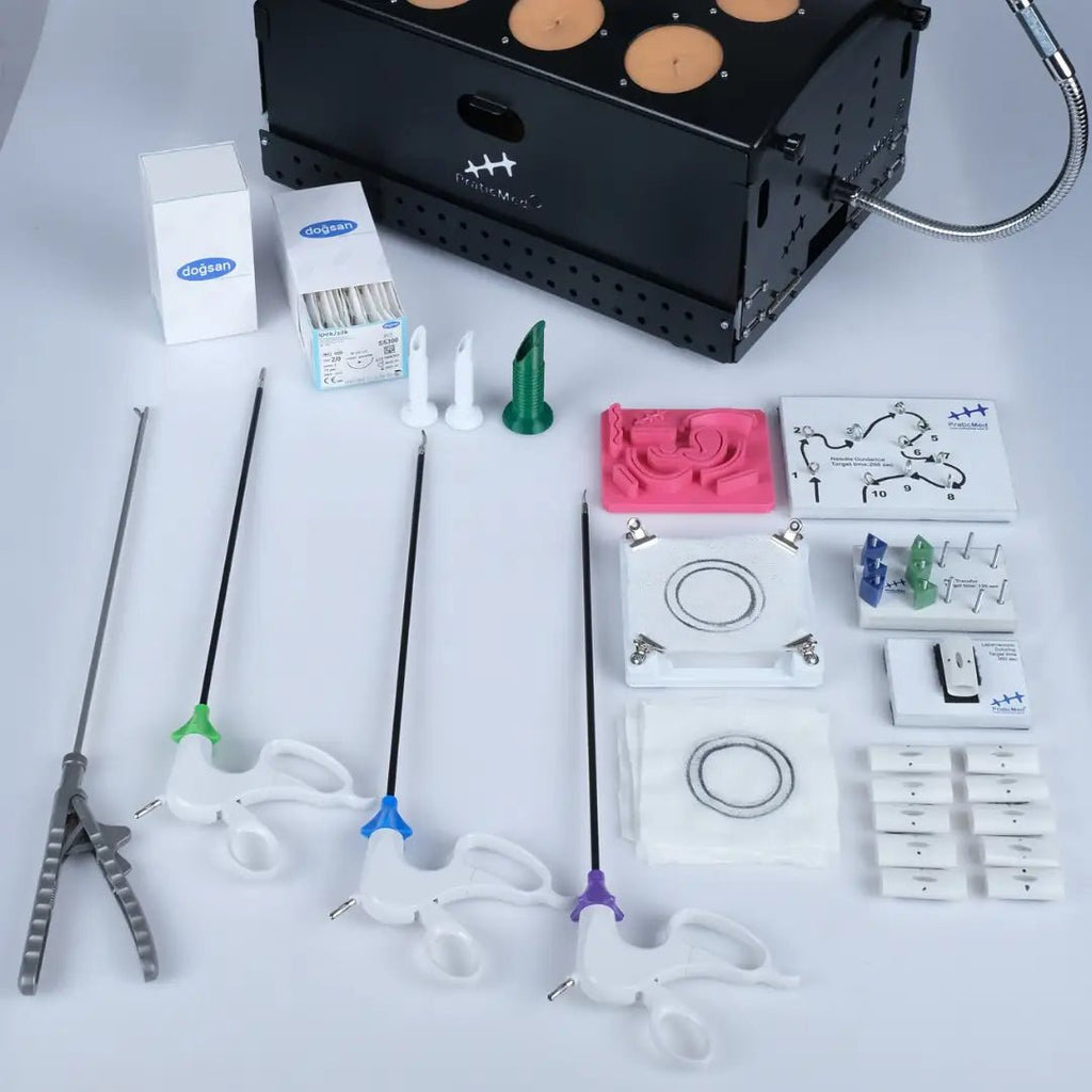 Professional Laparoscopic Training Box ( Foldable ) - No Monitor - Pro 1.0 - Laparoscopic Training Boxes