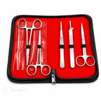 Complete suturing training set with carry case